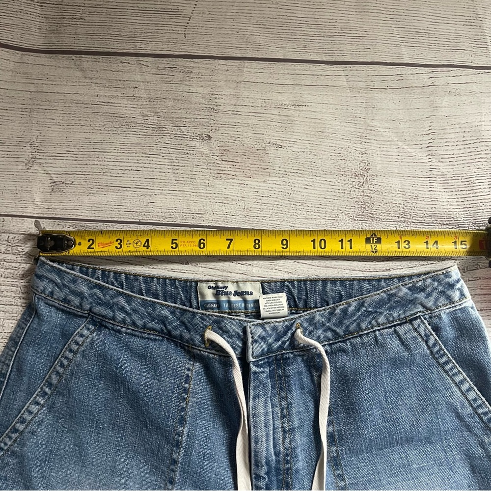 Old Navy Women’s 8 Vintage Y2K 03’ Era Jean Mom Shorts - Picture 5 of 8